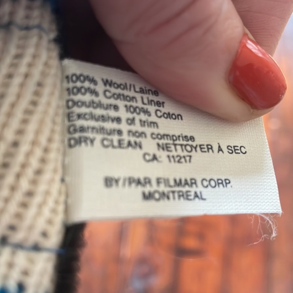 Vintage Verbier Adult 100% Wool/fleece-lined Headband - Picture 6 of 7